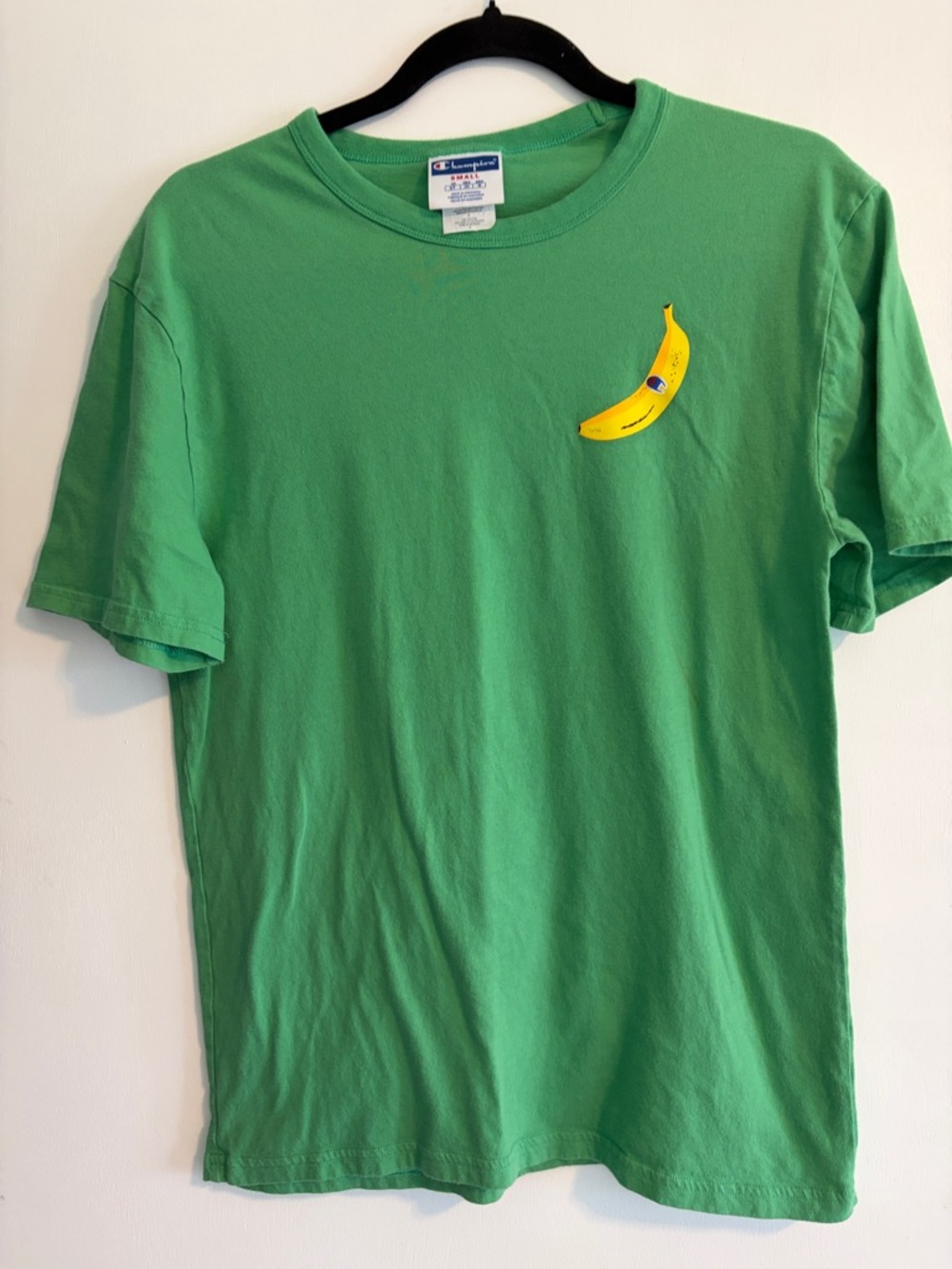 Champion Heritage Banana Graphic Short Sleeve Tee size S